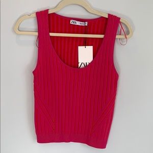 Zara sweater tank
